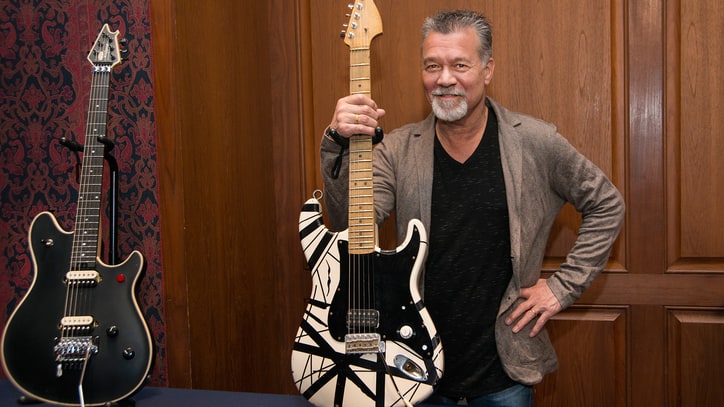 Eddie Van Halen Shares Life Story, Van Halen Update at Smithsonian