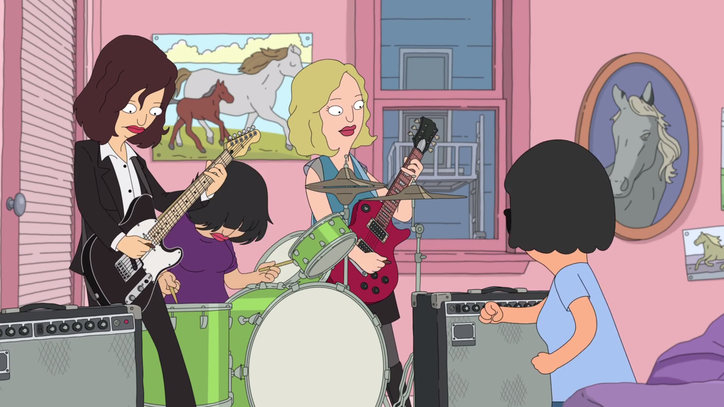 Watch Sleater-Kinney Rock Out With 'Bob's Burgers' in New Video