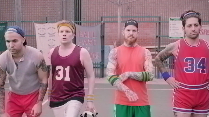 Fall Out Boy Take Jock Jams to Basketball Court in 'Irresistible' Video