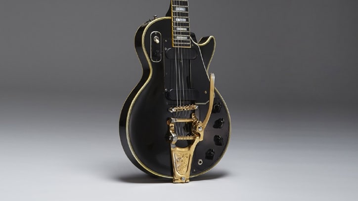 Colts Owner on $275k Purchase of Les Paul 'Black Beauty' Guitar