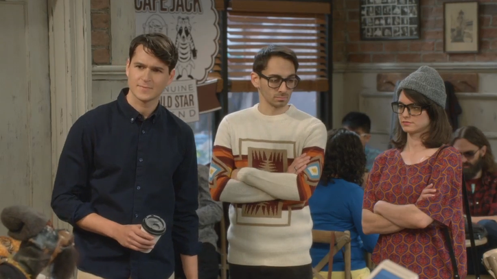Watch Triumph Insult Vampire Weekend's Ezra Koenig