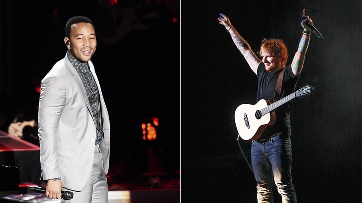 John Legend, Ed Sheeran Join U.N. to Create 'World's Happiest Playlist'