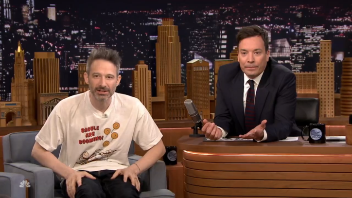 Ad-Rock Makes First Ever Solo Talk Show Visit to 'Tonight Show'
