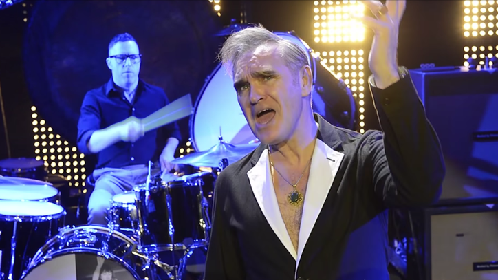 Morrissey Loosens Up With Minimalist 'Kiss Me a Lot' Video