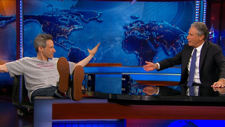 Watch Jon Stewart Fawn Over Ad-Rock on 'Daily Show'