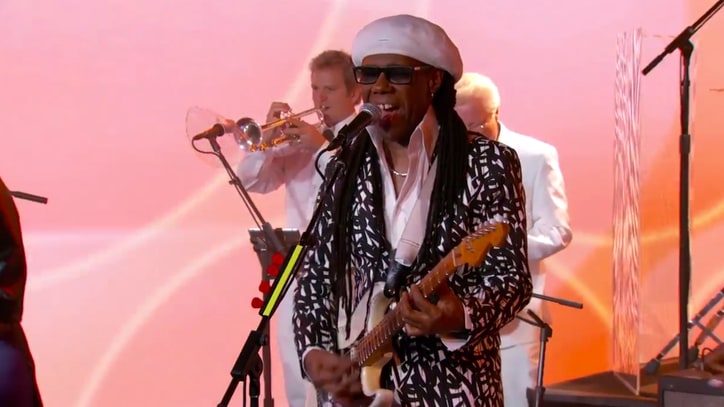 Watch Nile Rodgers and Chic Transform 'Kimmel' Into Disco