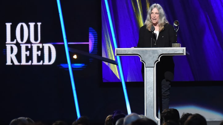 Watch Patti Smith's Poignant Lou Reed Rock Hall Induction Speech