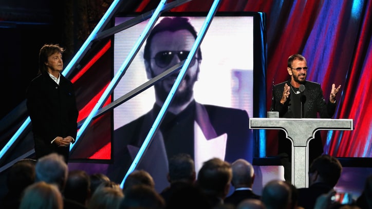 Watch Ringo Starr's Jovial Rock and Roll Hall of Fame Induction Speech