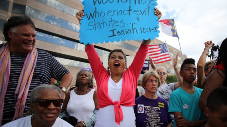 Thousands Protest Extreme Anti-Abortion Law in North Carolina