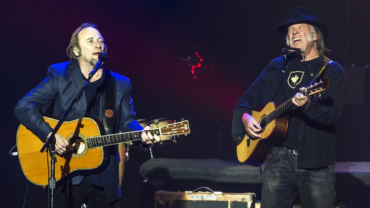 Neil Young and Stephen Stills Light Up the Stage at L.A. Autism Benefit