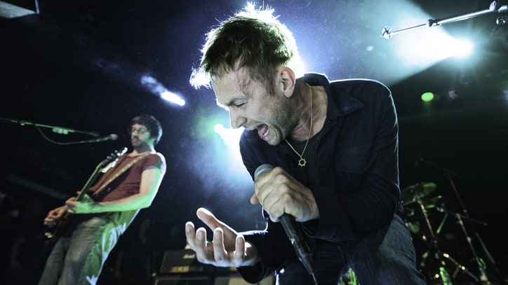 Blur Thrill Fans at Free Brooklyn Club Show