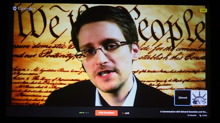 Edward Snowden Defends NSA Surveillance Leaks at SXSW