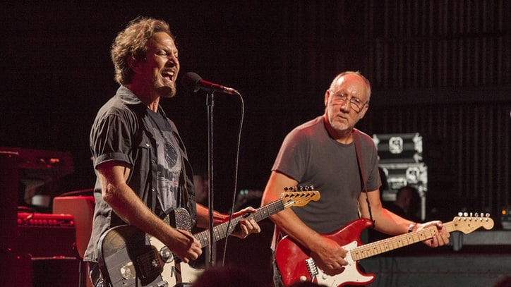 Eddie Vedder, Pete Townshend Lead a Who Jam Session for a Good Cause