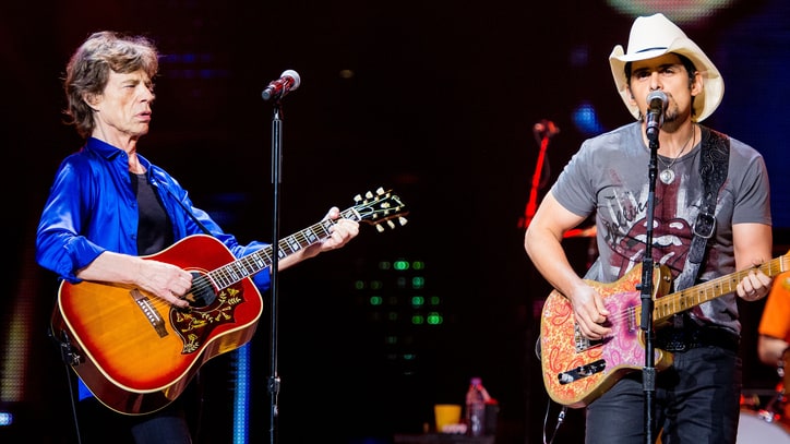 Brad Paisley to Open for the Rolling Stones in Nashville