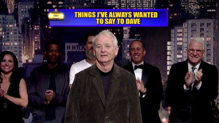 Letterman's Last Top 10: Bill Murray, Jerry Seinfeld, More Say Goodbye