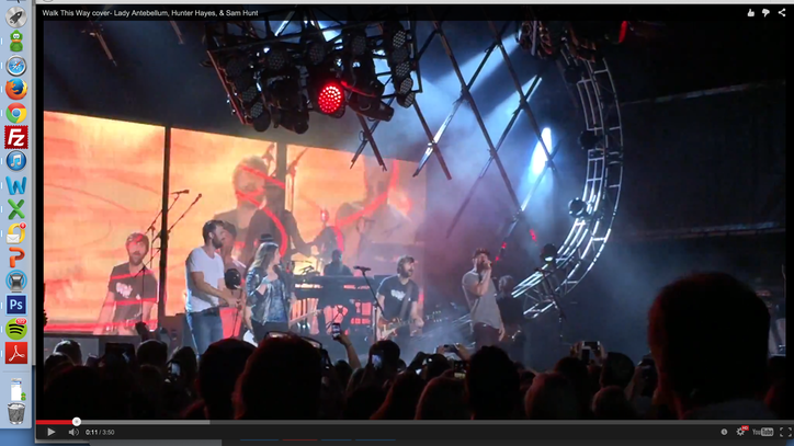 See Lady Antebellum, Sam Hunt, Hunter Hayes Cover Aerosmith