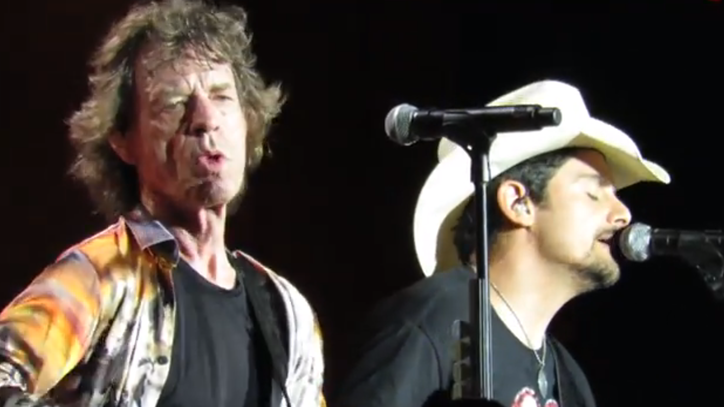 See Brad Paisley Sing 'Dead Flowers' With the Rolling Stones in Nashville