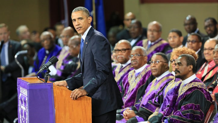 Watch Barack Obama Sing 'Amazing Grace' at Clementa Pinckney Funeral