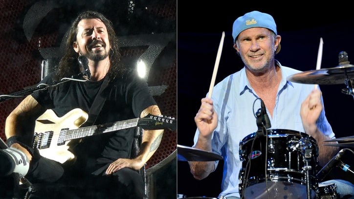Watch RHCP's Chad Smith Join Foo Fighters for Faces Cover