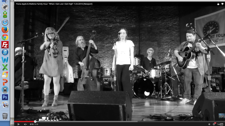 See Watkins Family Hour, Fiona Apple 'Get High' With Ella Fitzgerald Cover