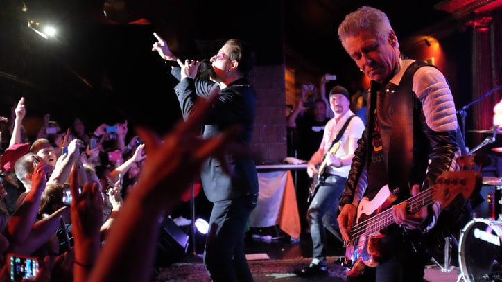 Watch the Edge, Adam Clayton's Shock Performance With U2 Cover Band