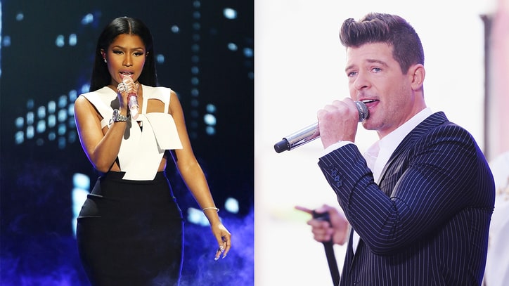 Robin Thicke, Nicki Minaj Deliver Blistering 'Back Together'