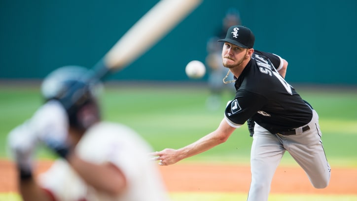 Chris Sale Is Not Ready for His Close-Up
