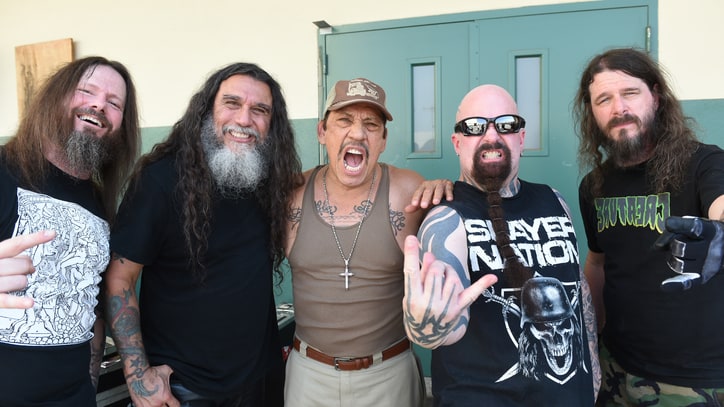 Watch Slayer and Danny Trejo Film Gore-Drenched Video at L.A. Prison