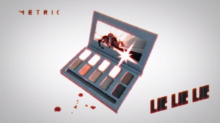 Metric Blast Entertainment Industry on Slick, Sardonic 'Lie Lie Lie'