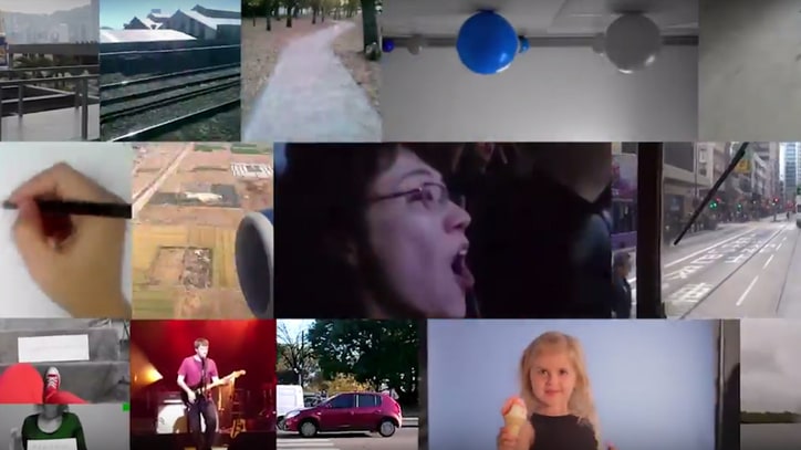 Blur Blend Fan Footage for Wild 'I Broadcast' Video