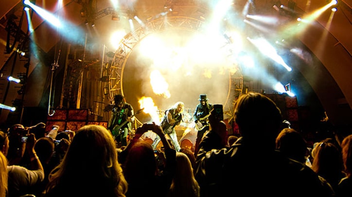 Pyrotechnics, Power Ballads and Girls in Bikinis: Motley Crue Rock the Hollywood Bowl
