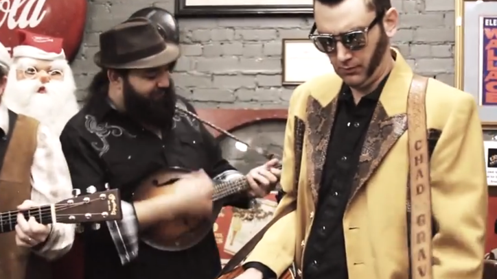 See the HillBenders' Bluegrass Jam on the Who's 'Sparks'
