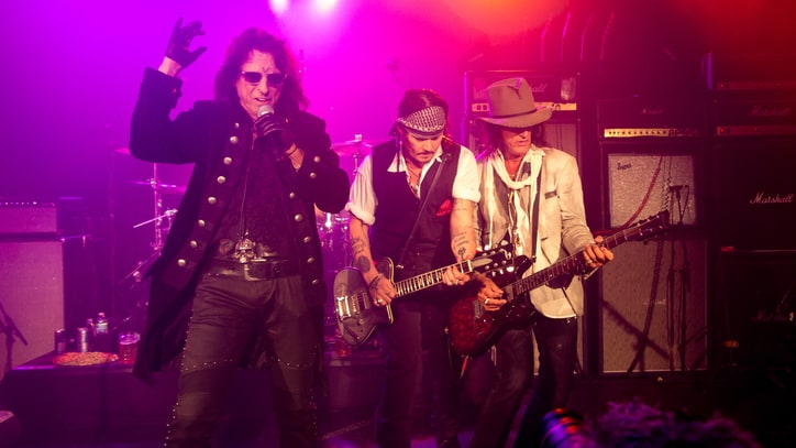 Johnny Depp, Alice Cooper and Co. Raise Dead at Hollywood Vampires' Debut