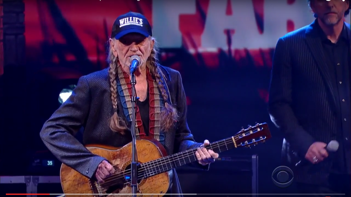 See Willie Nelson, John Mellencamp Resurrect 'Night Life' on 'Colbert'