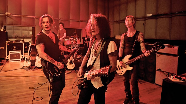 Johnny Depp and Alice Cooper on Undead Supergroup Hollywood Vampires