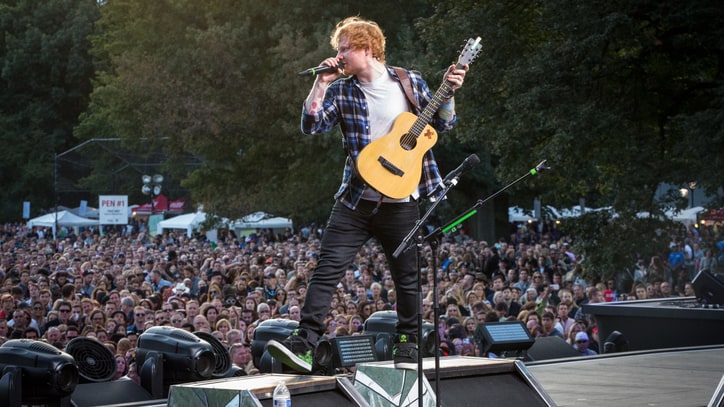 Go Behind the Scenes With Ed Sheeran at Global Citizen Fest