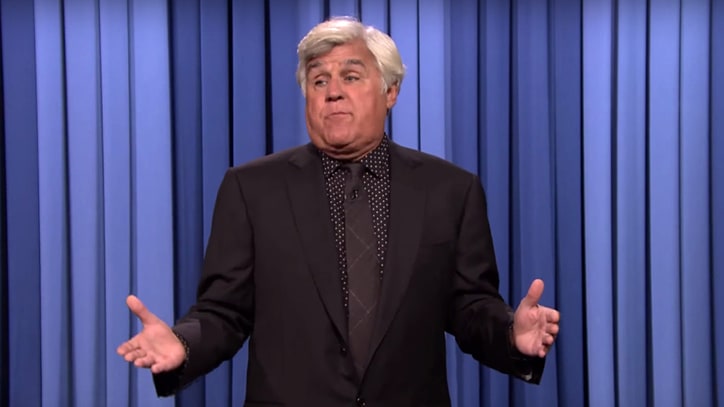 Watch Jay Leno Return to 'Tonight Show' to Deliver Monologue
