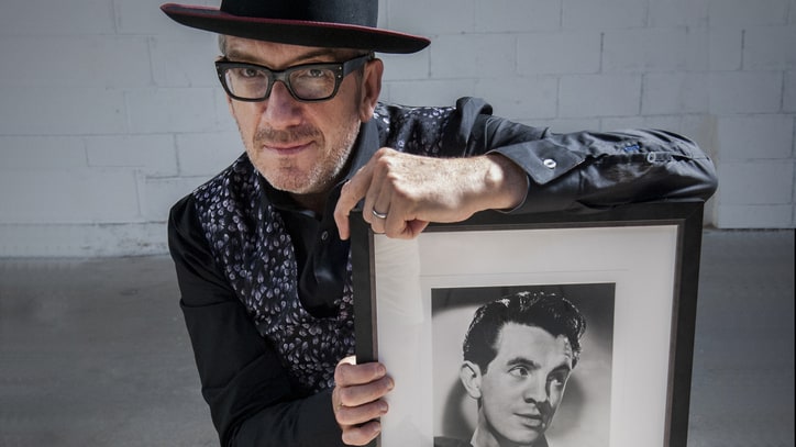Hear Elvis Costello's Moving Song With Rosanne Cash, Kris Kristofferson