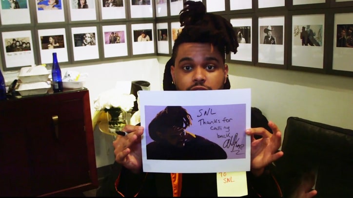 Watch the Weeknd Prep for 'SNL' in Exclusive Behind-the-Scenes Video