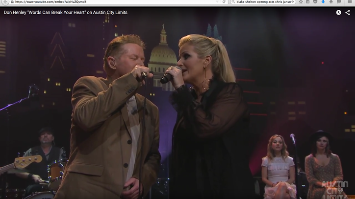 See Don Henley, Trisha Yearwood Duet on 'Words Can Break Your Heart'