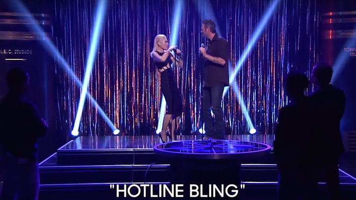 Watch Gwen Stefani, Blake Shelton Cover 'Hotline Bling' on 'Fallon'