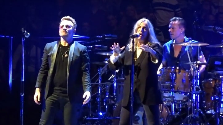 Watch U2 Perform 'People Have the Power' With Patti Smith