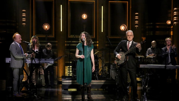 Watch Steve Martin, Edie Brickell's Plucky 'Won't Go Back' on 'Fallon'