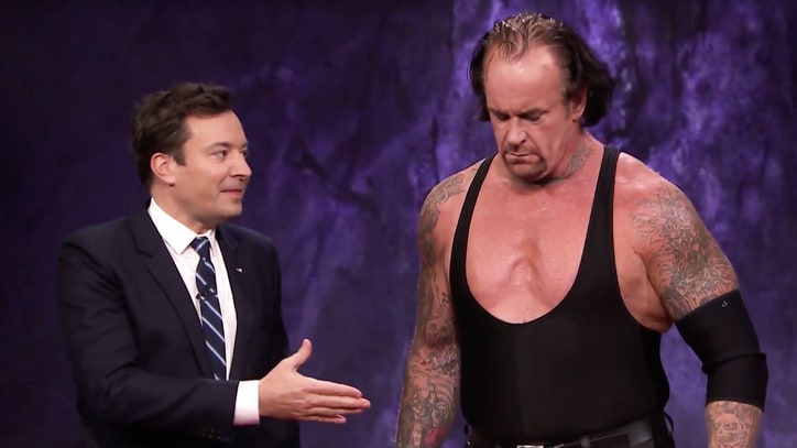 Watch the Undertaker Tombstone a Turkey, Terrify Jimmy Fallon