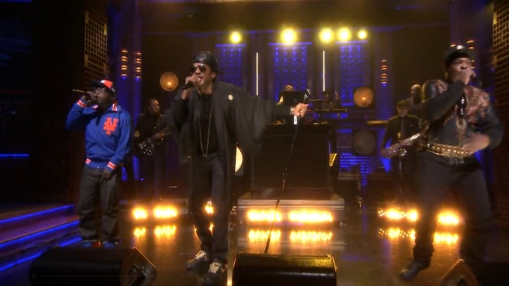 Watch A Tribe Called Quest Reunite for 'Can I Kick It?' With the Roots