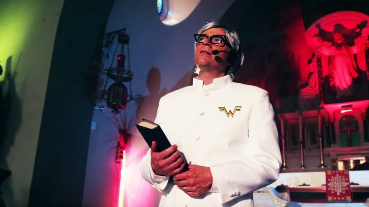 Rivers Cuomo Plays Sleazy Preacher in Weezer's 'Thank God for Girls' Video