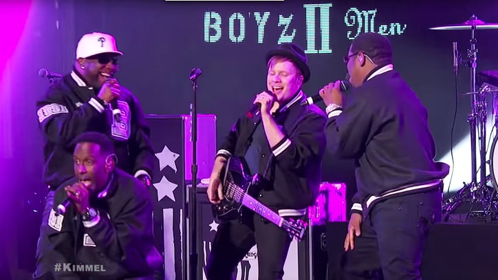 Fall Out Boy, Boyz II Men Tear Through 'Motownphilly' on 'Kimmel'