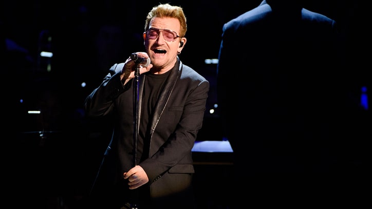 Bono Sings With Miley Cyrus at Stirring World AIDS Day Show