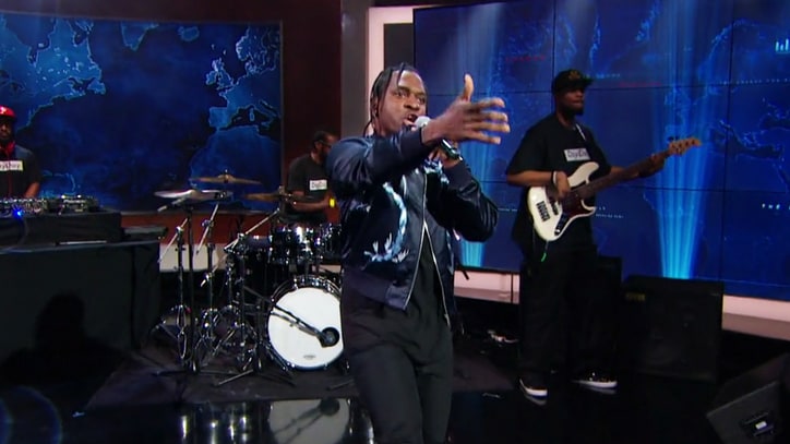 Watch Pusha T Debut Dark 'Sunshine' on 'Daily Show'