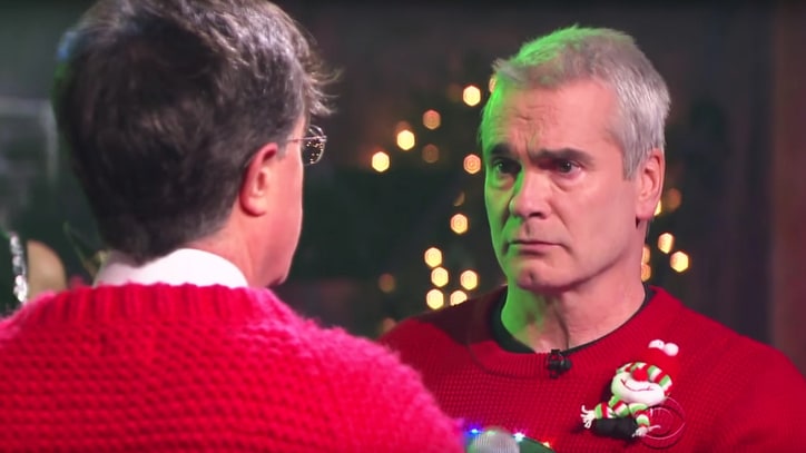 See Henry Rollins, Stephen Colbert Growl 'Carol of the Bells'